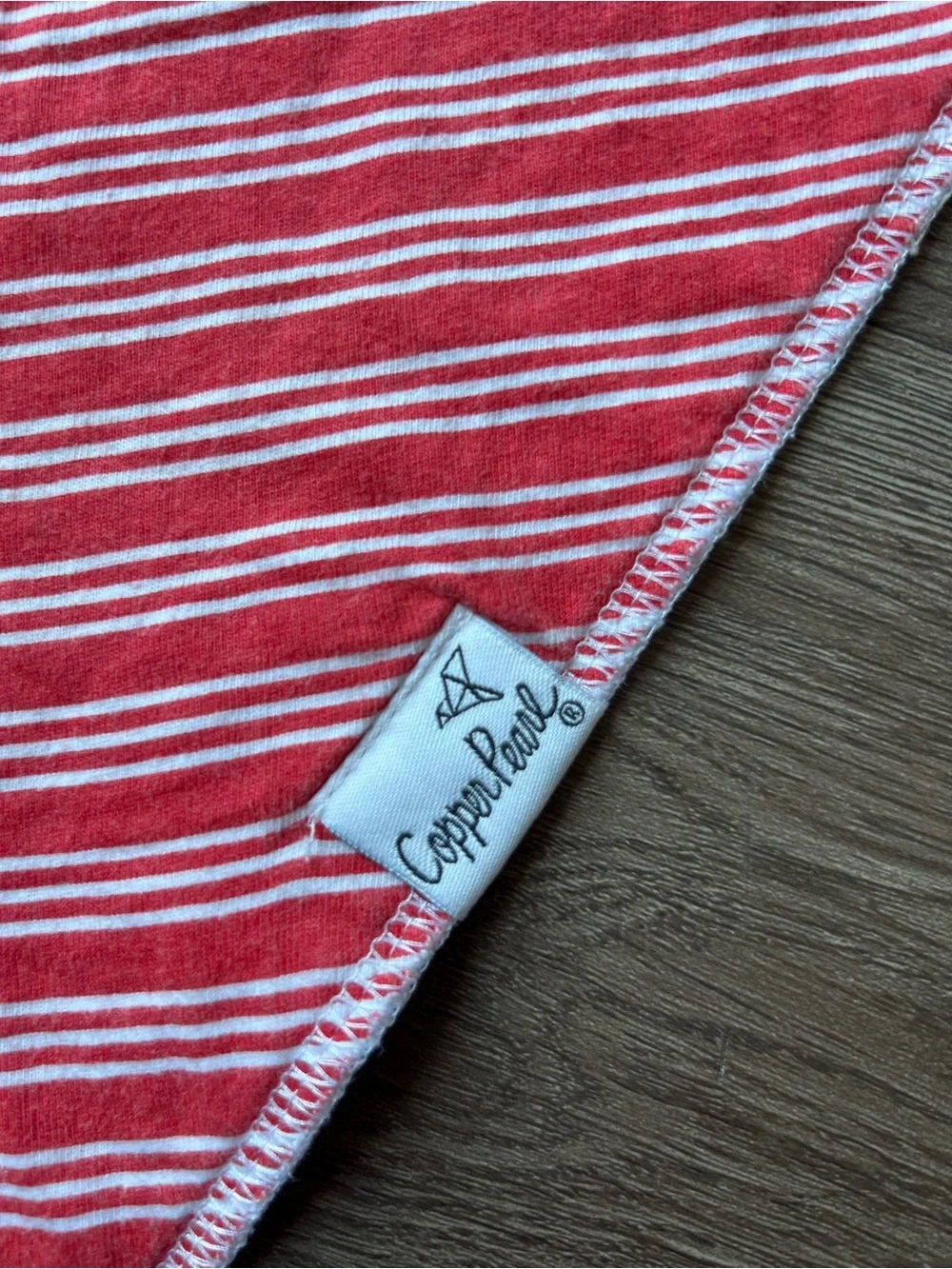 Copper Pearl Baby Bandana Bibs with Baseball Print (3 pack)